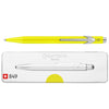 CARAN d'ACHE 849 Ballpoint Pen with Box, 0.25mm, Fluo Yellow