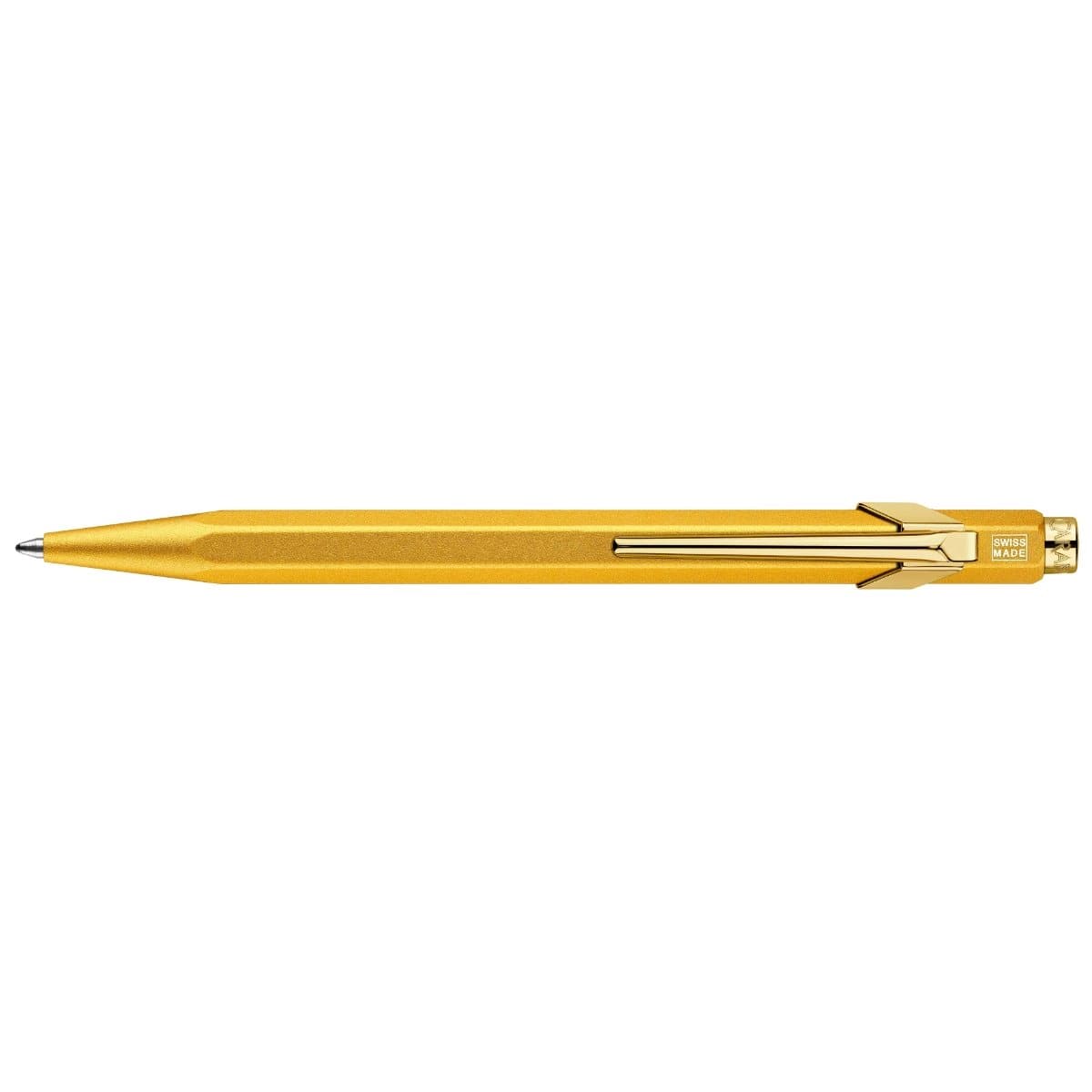 CARAN d'ACHE 849 Ballpoint Pen with Box, GOLDBAR 2012, 0.25mm, Gold