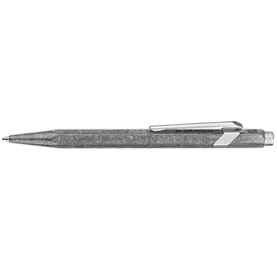 CARAN d'ACHE 849 Ballpoint Pen with Box, ORIGINAL, 0.25mm, Grey/Silver