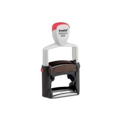 Trodat Professional 5203 Stamp, 7 Lines Text, 49 x 28 mm
