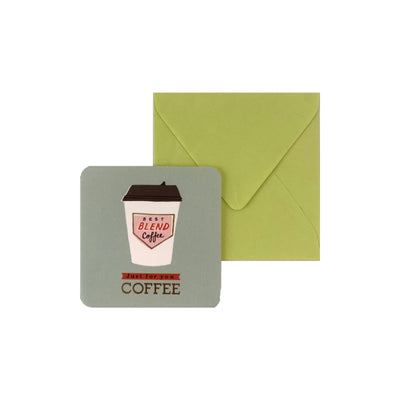 Mini Greeting Card with Envelope, Various Subjects, per piece