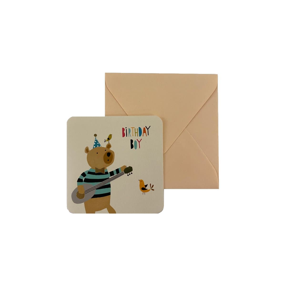 Mini Greeting Card with Envelope, Various Subjects, per piece