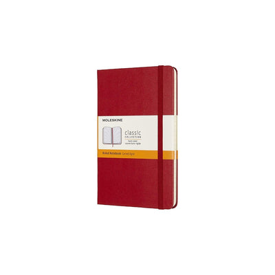 MOLESKINE Classic Notebook A6, hardcover, ruled, 192 pages, Red
