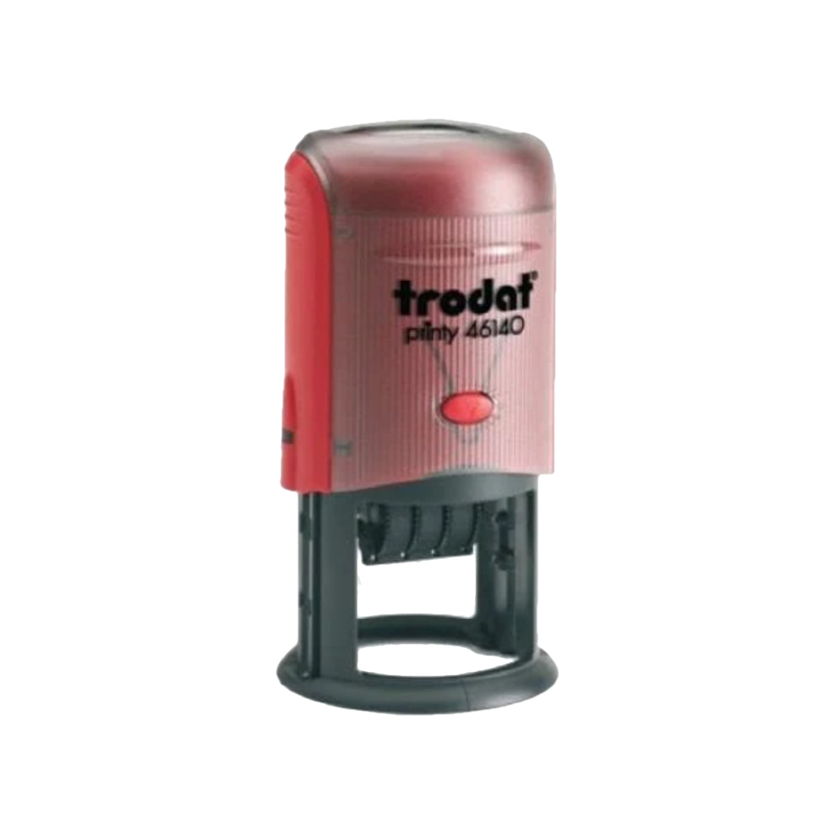 Trodat Printy 46140 Stamp, max. 2 Lines Text, 40 mm diameter