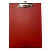 PVC Single Sided Clip Board A4, Assorted Colors