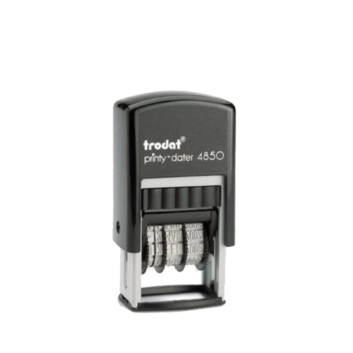 Trodat Printy-Dater 4850 Stamp, max. 2 Lines Text, 25 x 5 mm