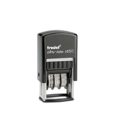 Trodat Printy-Dater 4850 Stamp, max. 2 Lines Text, 25 x 5 mm