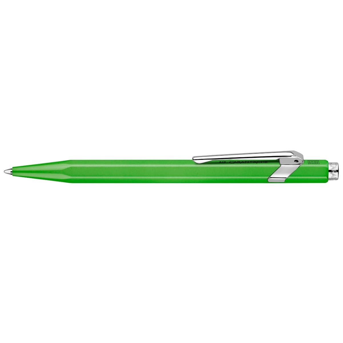 CARAN d'ACHE 849 Ballpoint Pen with Box, 0.25mm, Fluo Green