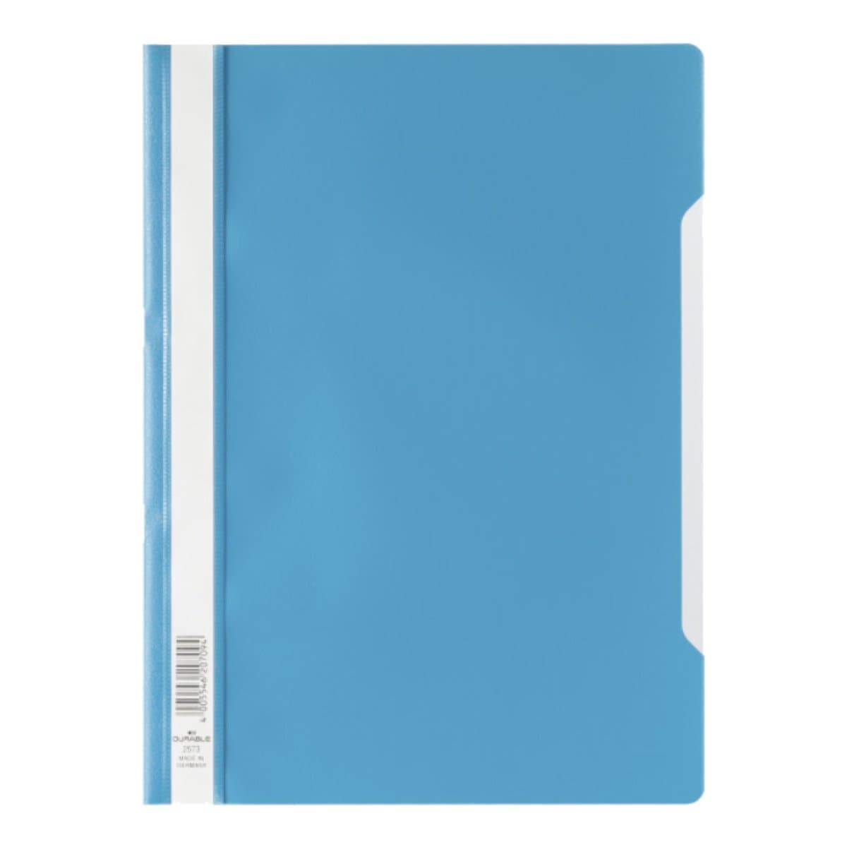 Durable Clear View Folder - Economy A4, Blue
