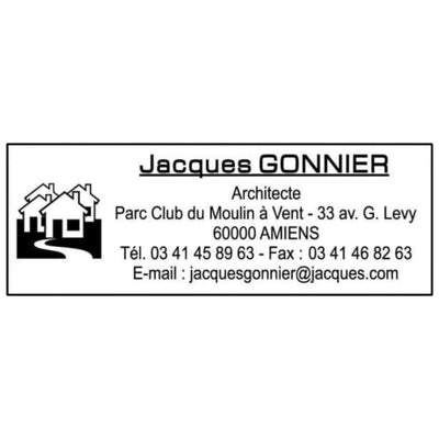 Trodat Professional 5205 Stamp, 6 Lines Text , 70 x 25 mm