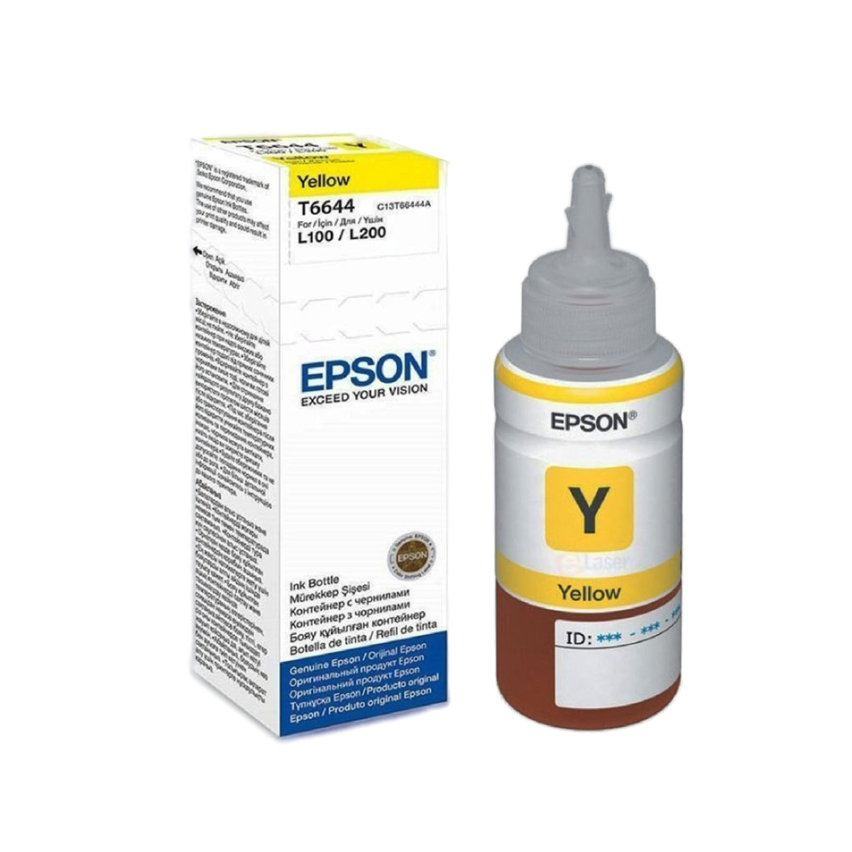 Epson T6644 Yellow Ink Bottle