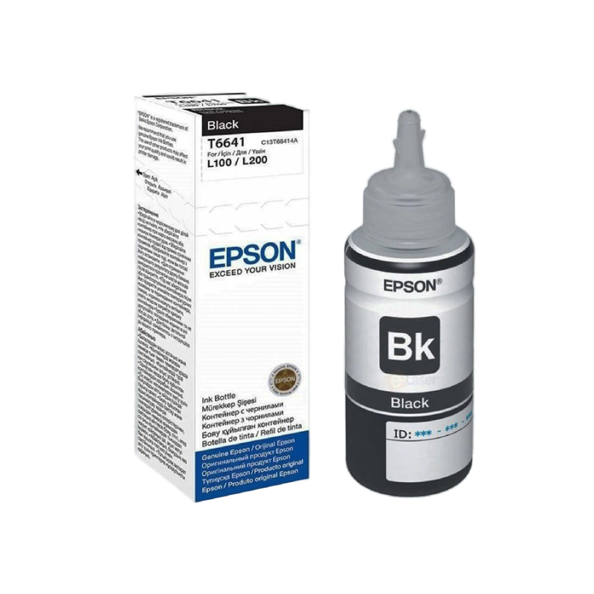 Epson T6641 Black Ink Bottle