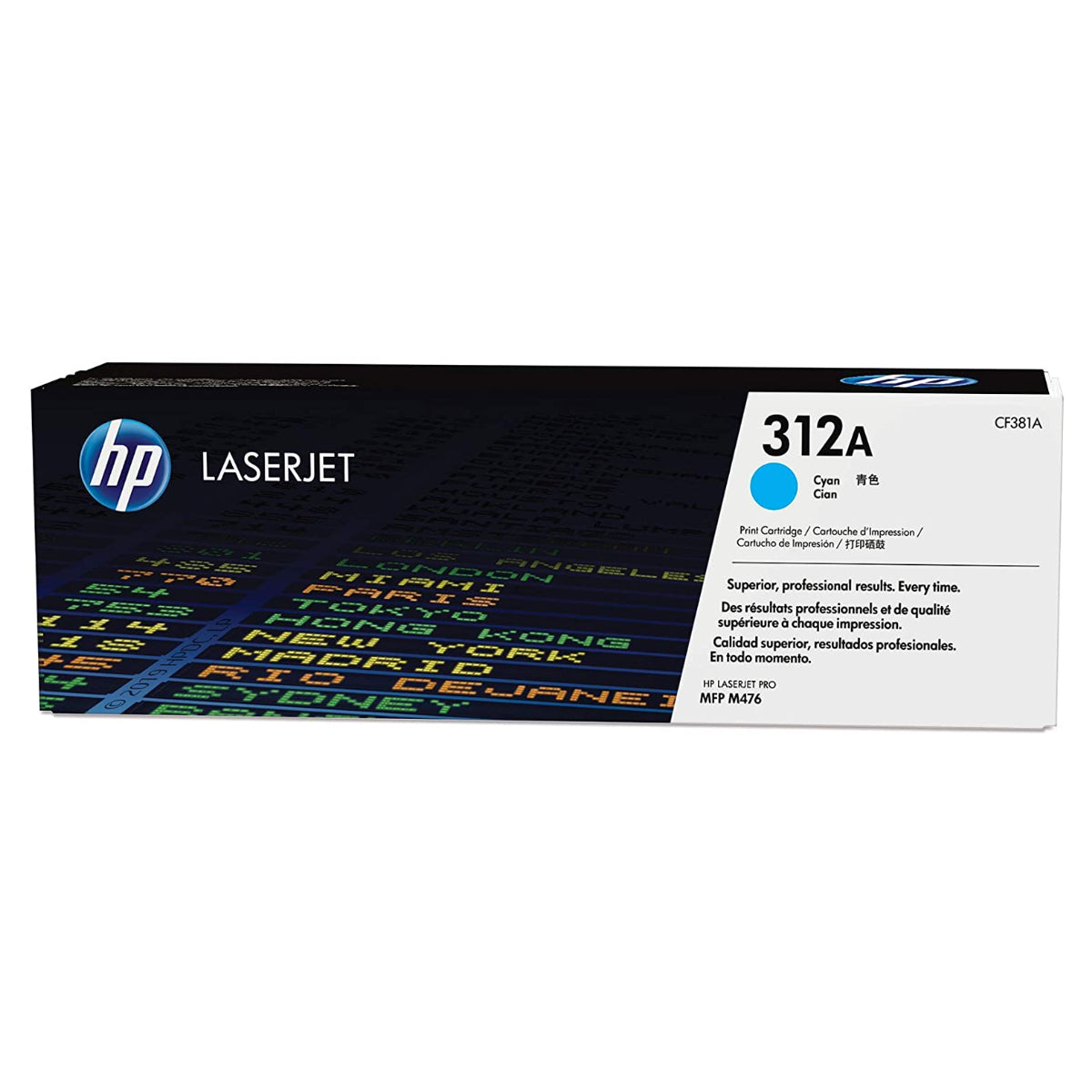 HP 312A Cyan LaserJet Toner Cartridge - CF381A