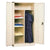 Rexel Domestic Cupboard, 183x91.8x48 cm, Swing Door, Off-White