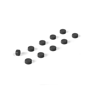 Trendform Magnets STEELY, 10/pack, Black