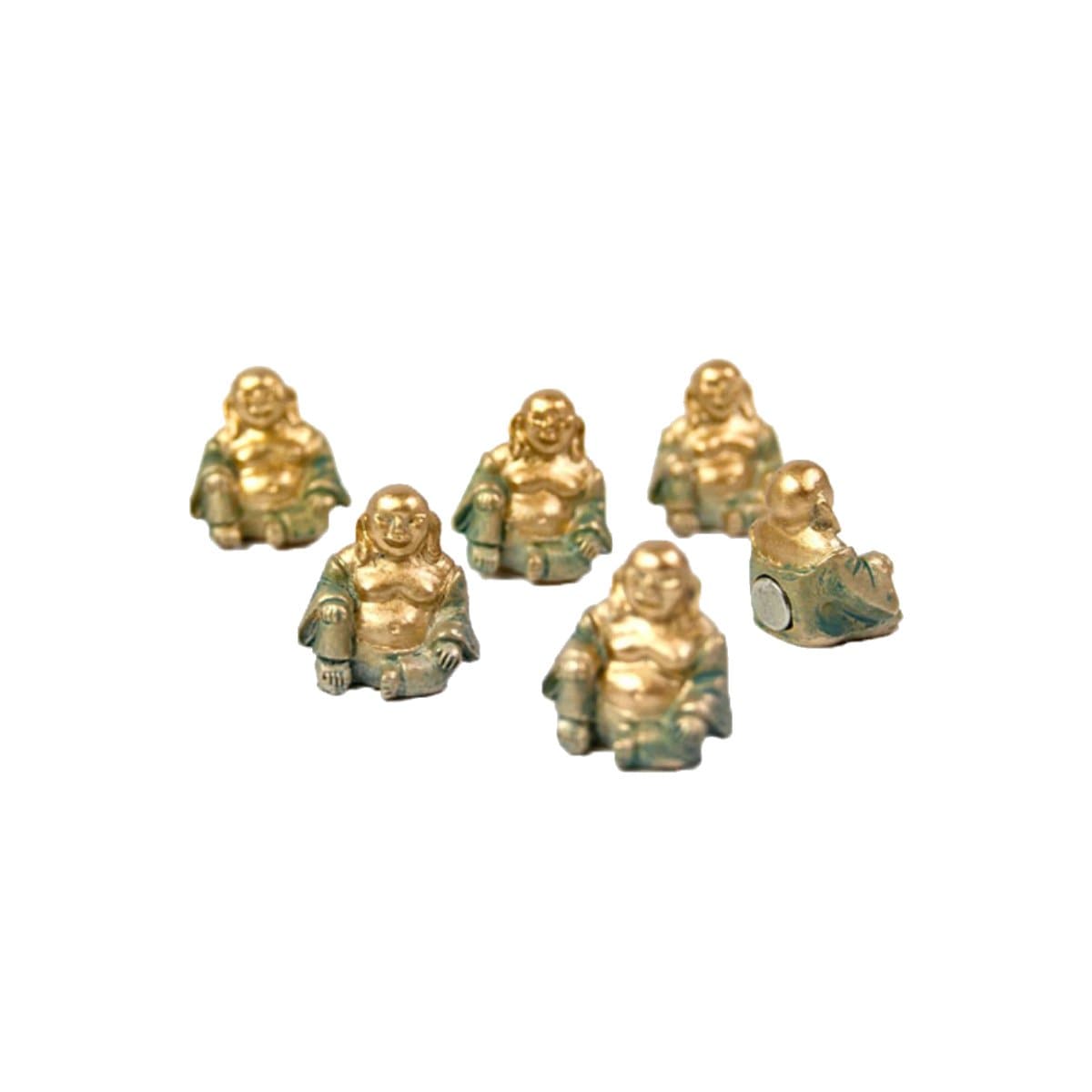 Trendform Magnets BUDDHA, 6/pack, Rusty Gold