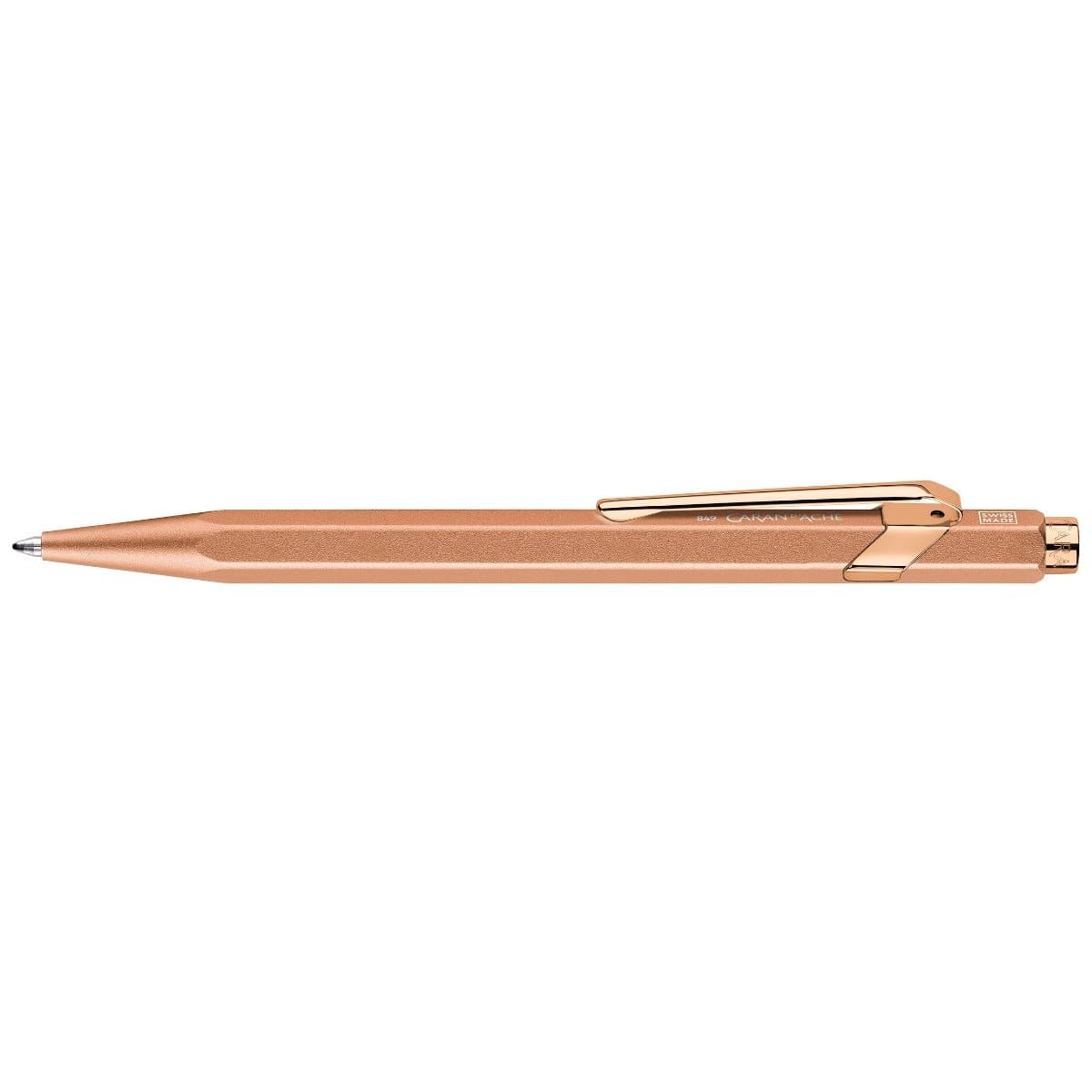 CARAN d'ACHE 849 Ballpoint Pen with Box, 0.25mm, Brut Rosé