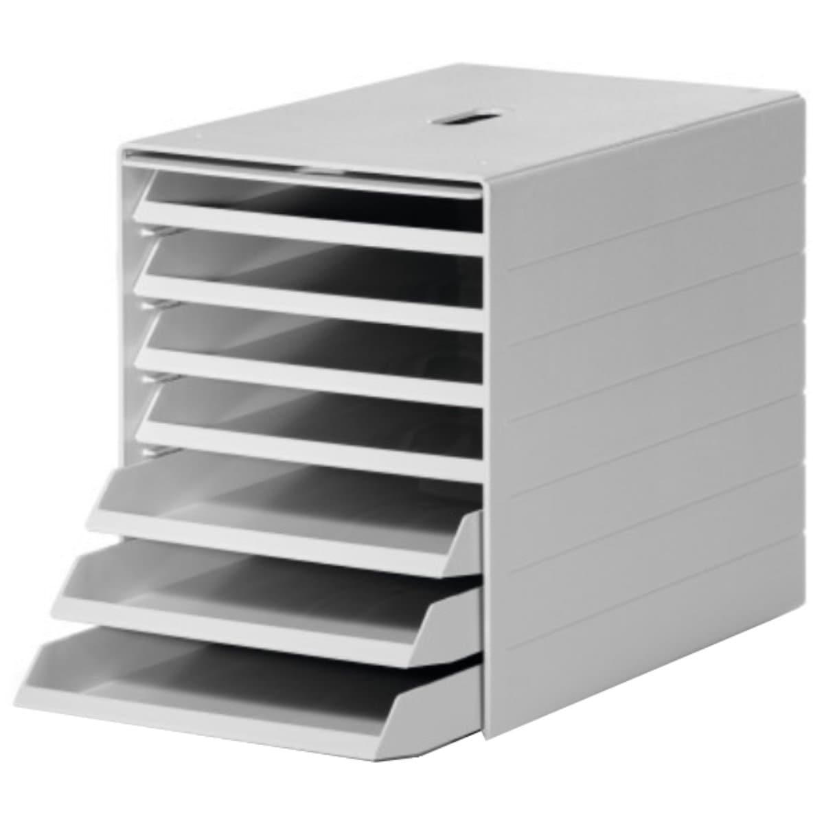 Durable Idealbox Plus, Letter Tray with Front Door, Grey