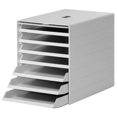 Durable Idealbox Plus, Letter Tray with Front Door, Grey