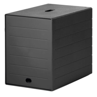 Durable Idealbox Plus, Letter Tray with Front Door, Black