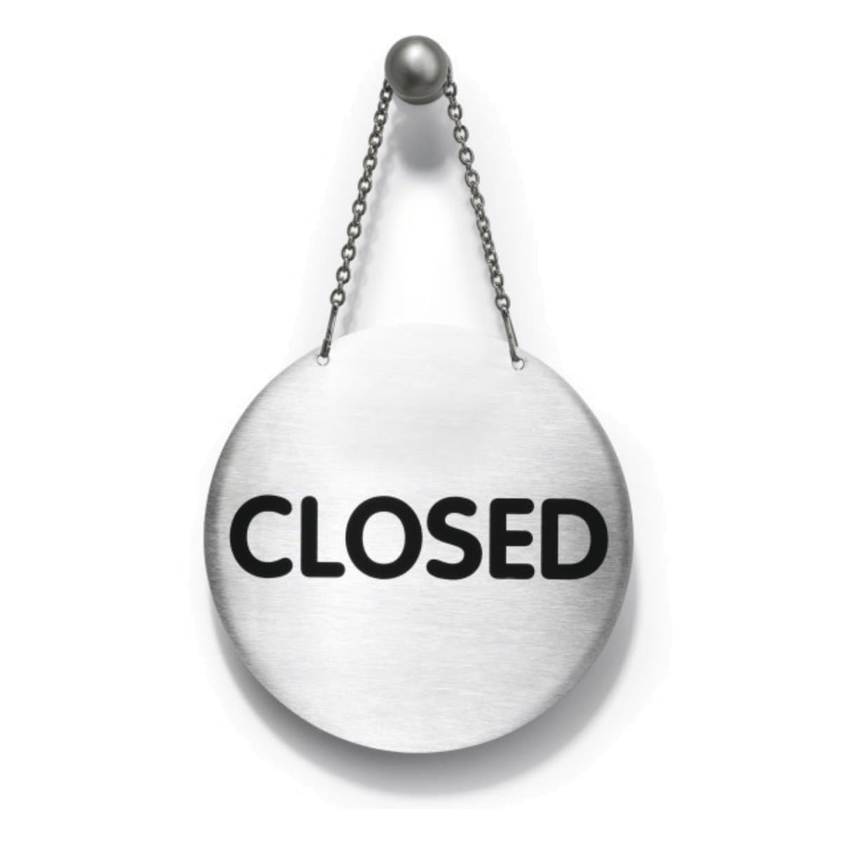 Durable Picto Reversible OPEN/CLOSED