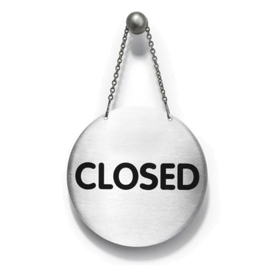 Durable Picto Reversible OPEN/CLOSED