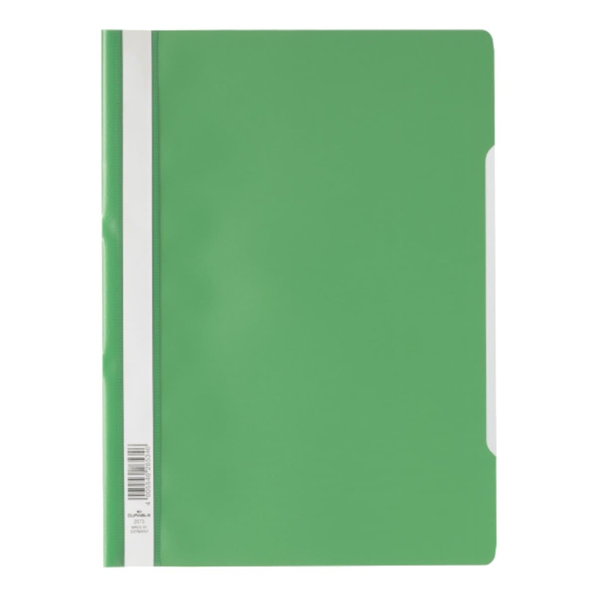 Durable Clear View Folder - Economy A4, Green