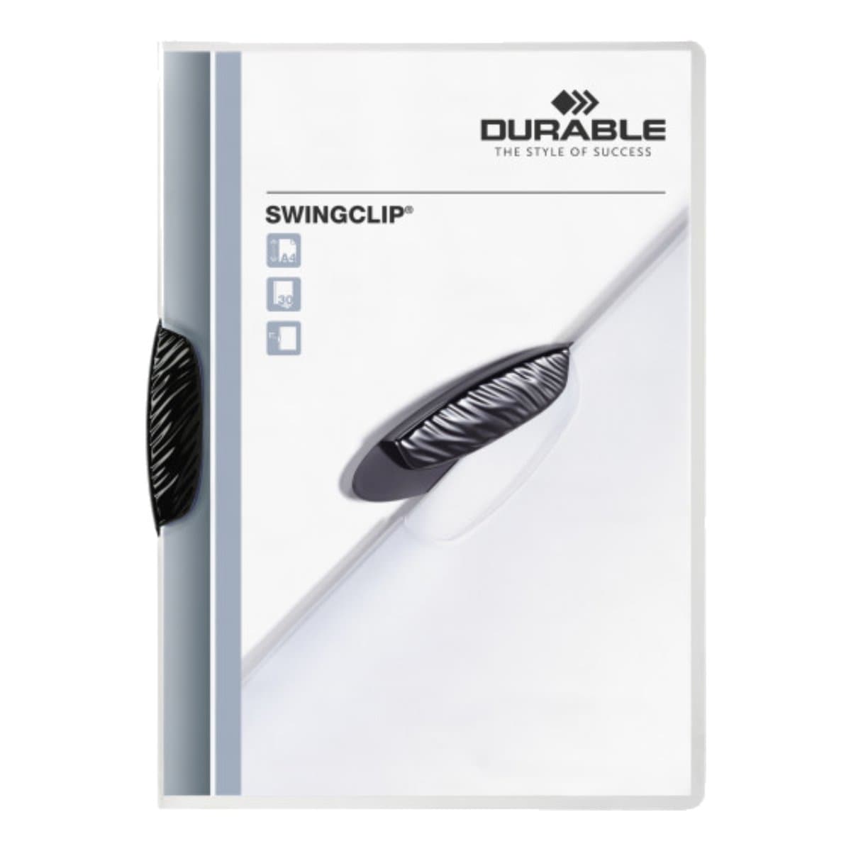 Durable Swingclip Folder A4, Black Clip