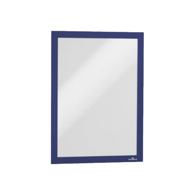 Durable DURAFRAME, Self-Adhesive Magnetic Frame A4, 2/pack, Blue