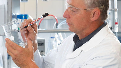 edding 8014 Laboratory Marker, 1mm Bullet Tip, Black