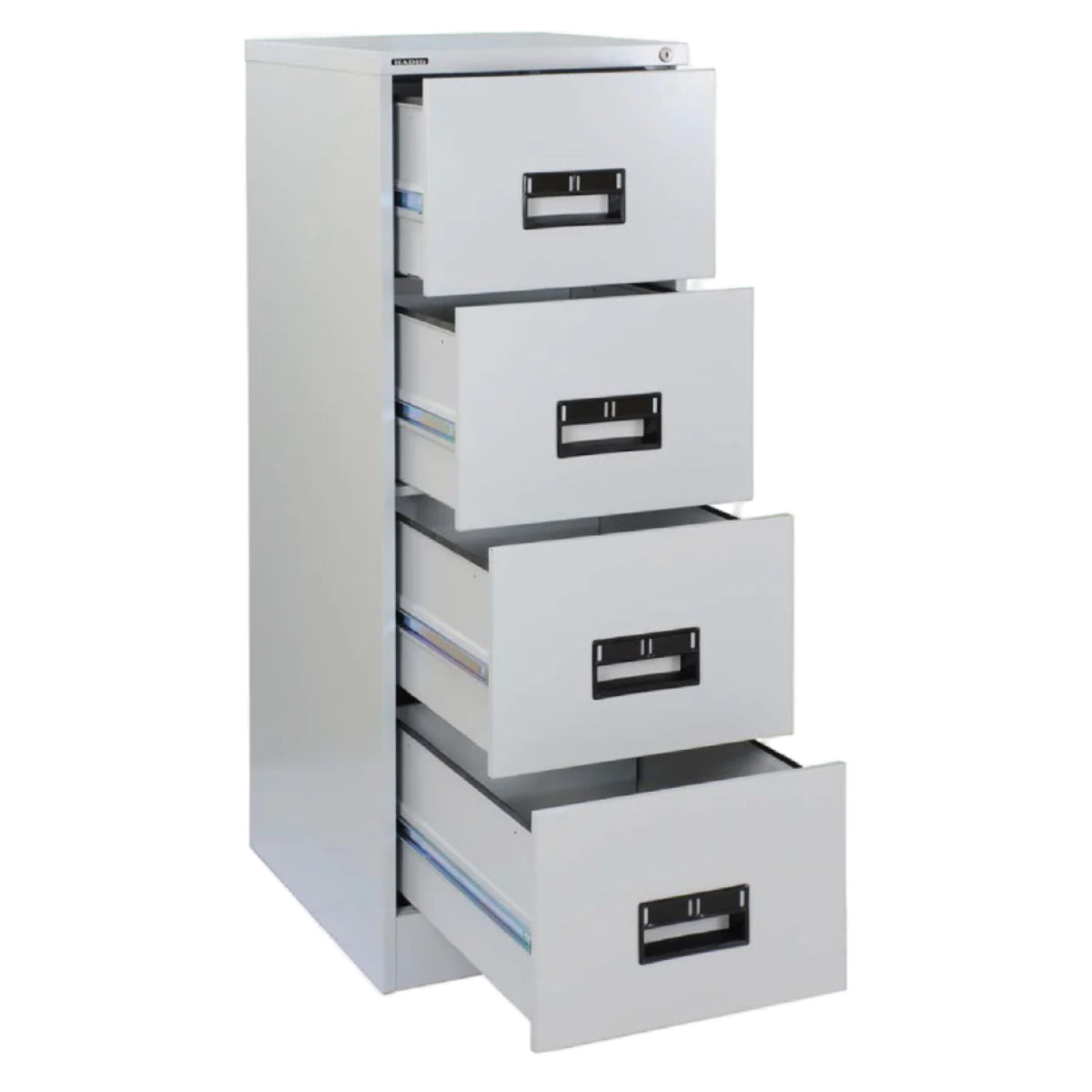 Hadid 4 Drawers Filing Cabinet Grey