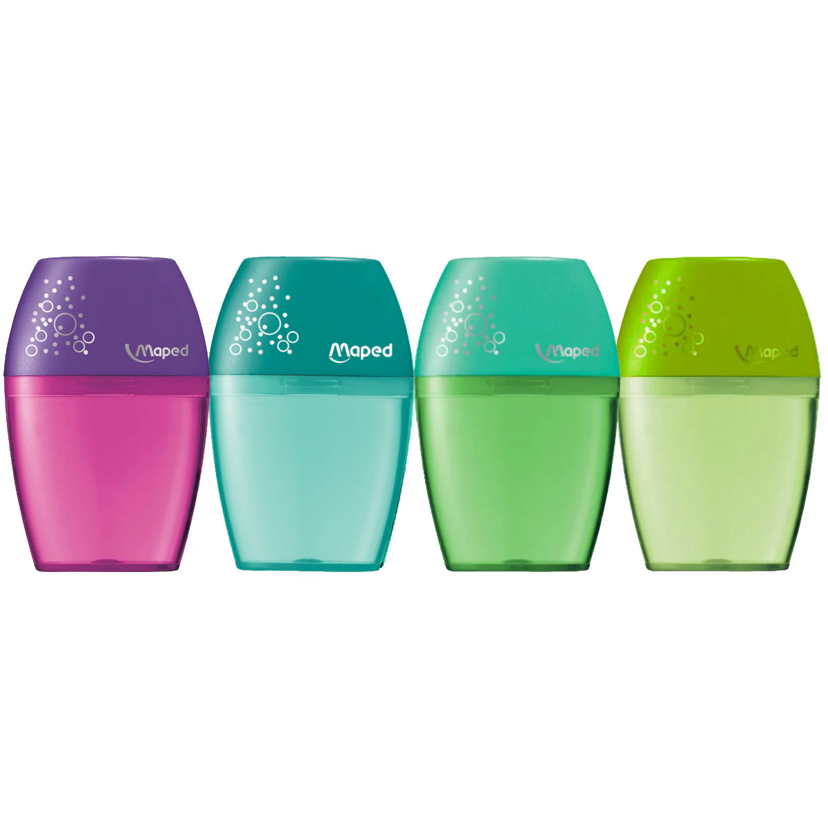 Maped Sharpener SHAKER 1 Hole, MD-534753, Assorted Colors