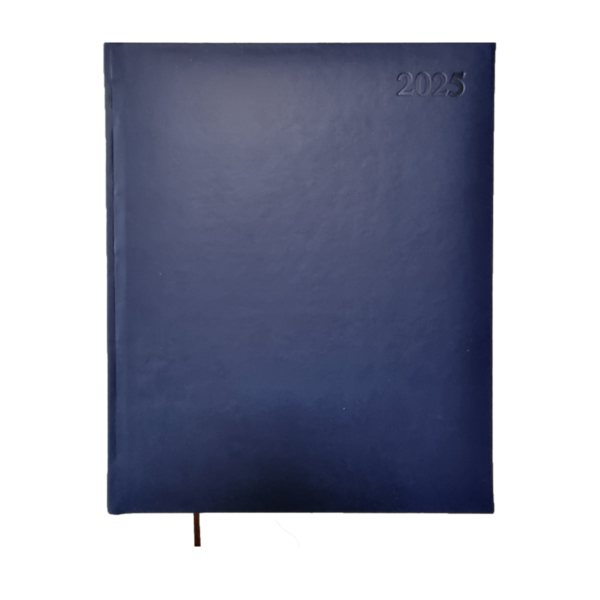 2025 Diary, PU, A4-, 21 x 26 cm, 1Day/Page, Dark Blue