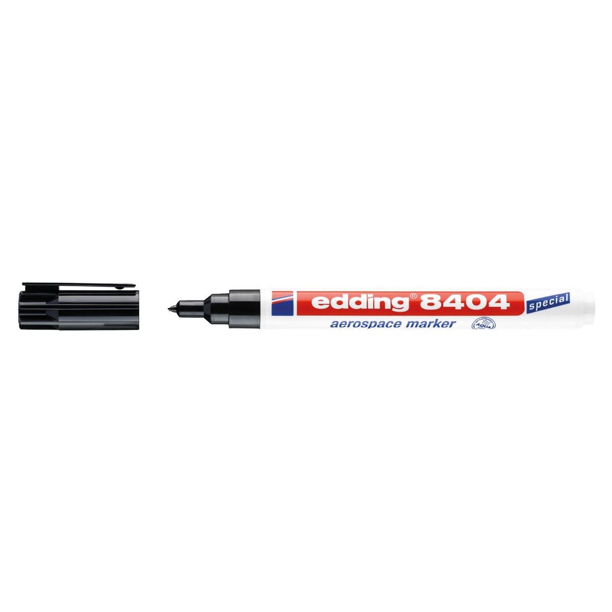 edding 8404 Aerospace Marker, 0.75mm Bullet Tip, Black