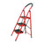 Household Steel Ladder, 3 steps, 68 cm