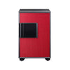 Eagle EGE-085 Fire Resistant Safe, Digital & Key & Finger Print Lock, Black/Red