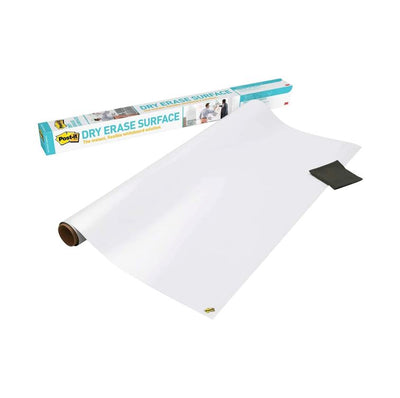 3M Post-it Easy Erase Surface Magic-Chart with cloth, 180 x 120 cm, White