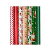 Gift CHRISTMAS Wrapping Paper, 43cm x 3m, Assorted