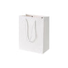 Paper Gift Bag, Medium 19.5 x 24.5 x 11 cm, White
