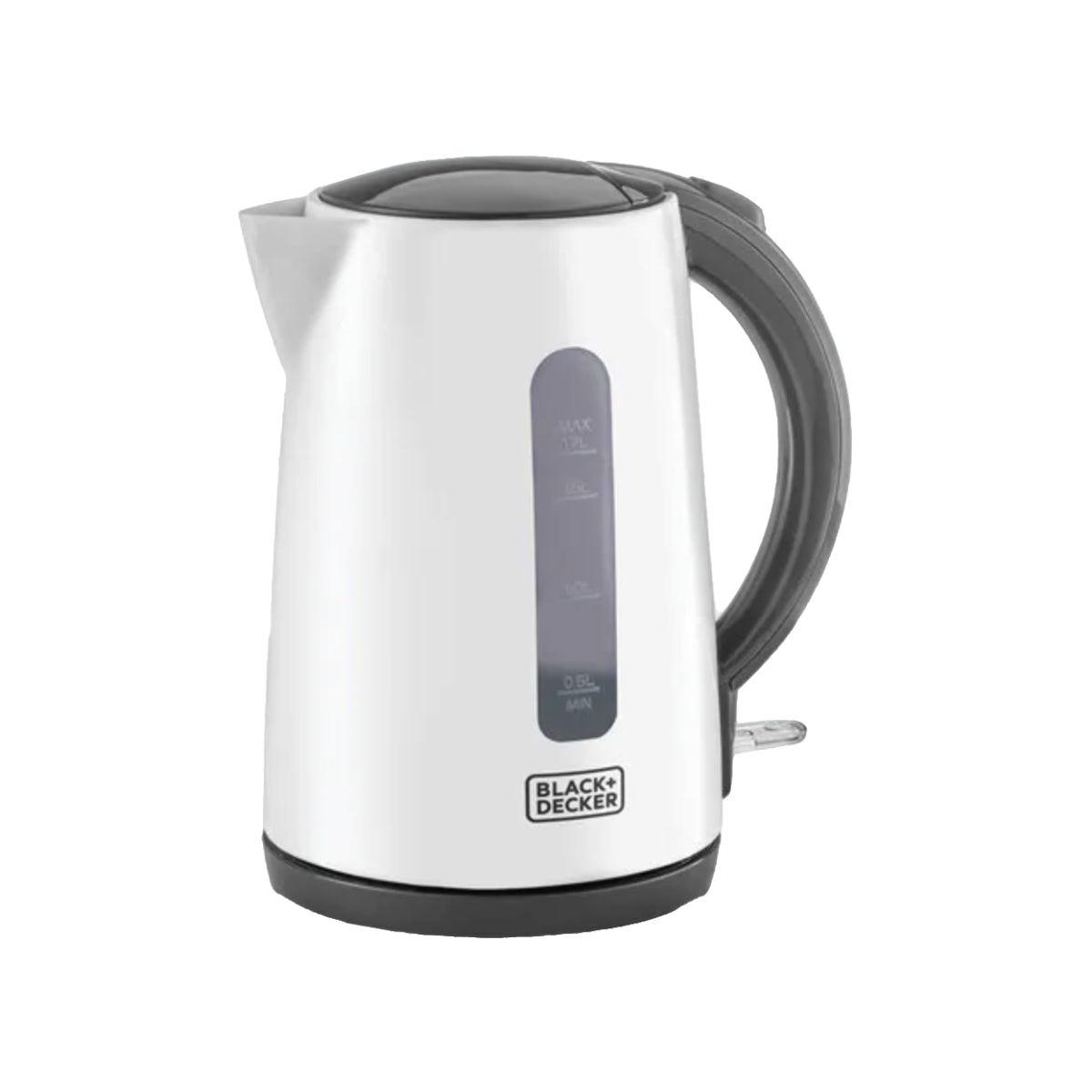 Black+Decker Plastic Kettle, 1.7 Liters