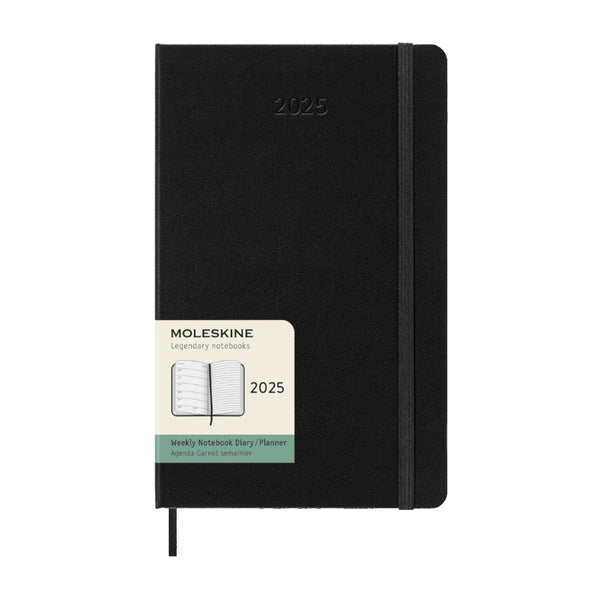MOLESKINE 2025 Weekly Notebook Diary/Planner A5, 13 x 21 cm, softcover