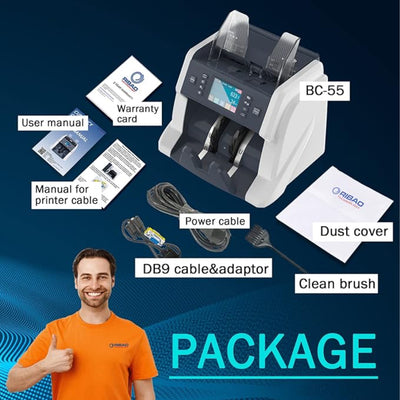 Ribao BC-55 Mixed Denomination Money Counting Machine