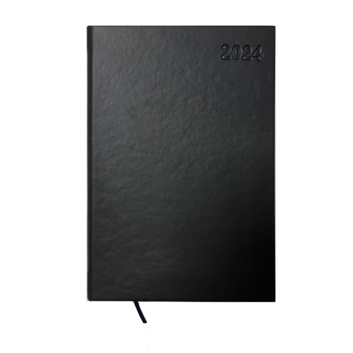 2024 Diary, PU, A5, 15 x 21 cm, 1Day/Page, Black