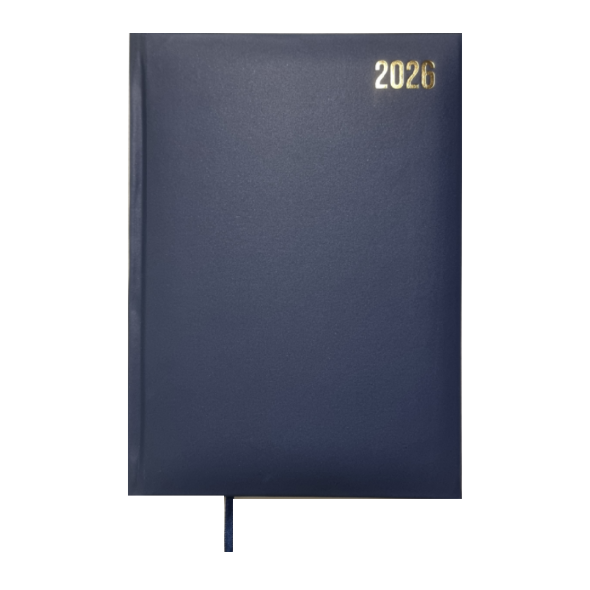 2026 Diary, PVC, A5+, 17 x 24 cm, 1Day/Page, Dark Blue