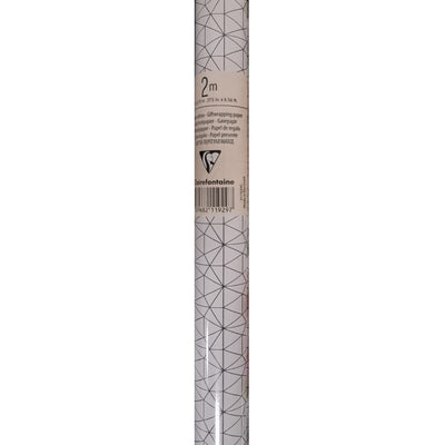 Clairefontaine Gift Wrapping Paper FANTASY, 70cm  x 2m, Assorted Colors