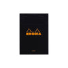 RHODIA Notepad, Lined, 80gsm, 80/pages, Black, Assorted Sizes