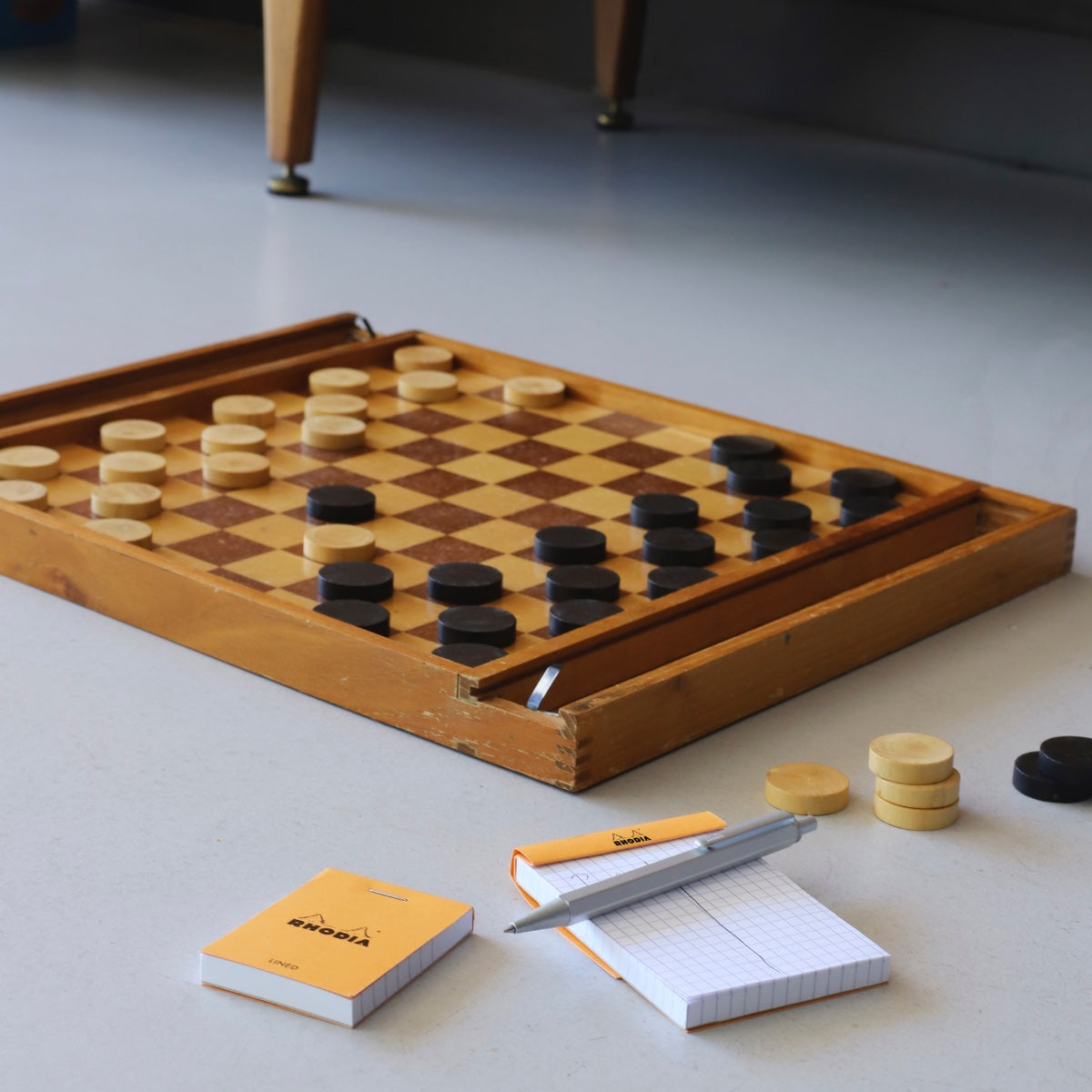 RHODIA Notepad, Graph Ruled, 80gsm, 80/pages, Orange, Assorted Sizes