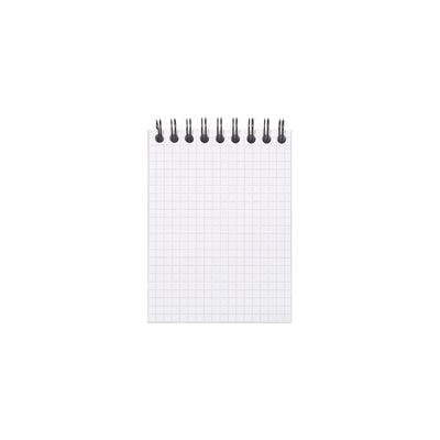 RHODIA Spiral Notepad, Graph Ruled, 80gsm, 80/pages, Black, Assorted Sizes