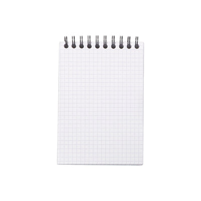 RHODIA Spiral Notepad, Graph Ruled, 80gsm, 80/pages, Black, Assorted Sizes