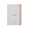 RHODIA Perpetual undated Diary A5, Soft PU Cover, 1Week/1Page, Silver